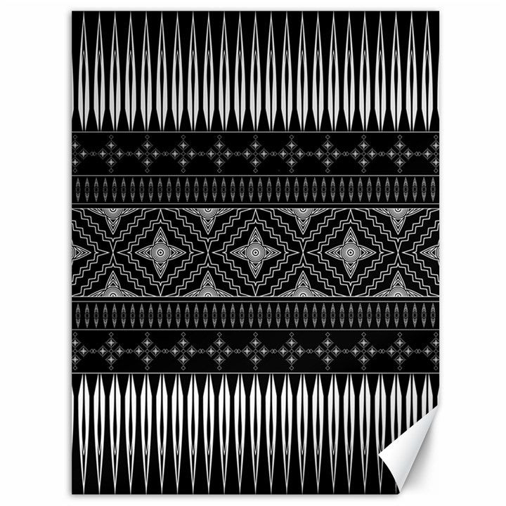 Abstract Art Artistic Backdrop Black Brush Card Canvas 36  x 48 