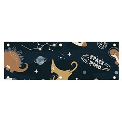 Space Theme Art Pattern Design Wallpaper Banner And Sign 6  X 2  by Simbadda