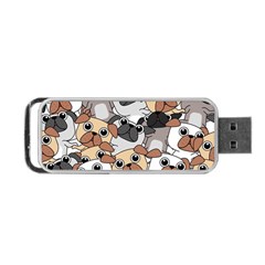 Many Dogs Pattern Portable Usb Flash (one Side) by Simbadda