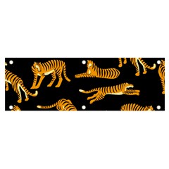 Seamless Exotic Pattern With Tigers Banner And Sign 6  X 2  by Simbadda