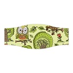 Seamless Pattern With Trees Owls Stretchable Headband