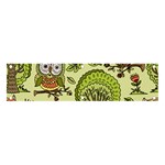 Seamless Pattern With Trees Owls Banner and Sign 4  x 1 