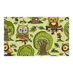 Seamless Pattern With Trees Owls Banner and Sign 5  x 3 