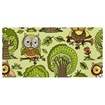 Seamless Pattern With Trees Owls Banner and Sign 8  x 4 