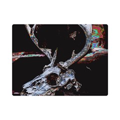 Deer Skull Premium Plush Fleece Blanket (mini) by MonfreyCavalier