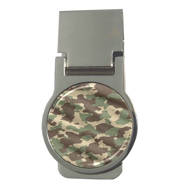 Camouflage Design Money Clips (Round) 