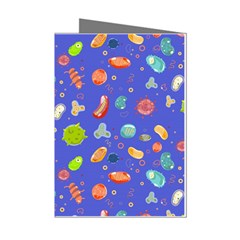 Virus-seamless-pattern Mini Greeting Cards (pkg Of 8)