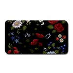 Floral-folk-fashion-ornamental-embroidery-pattern Medium Bar Mat