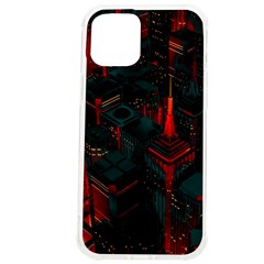 A Dark City Vector Iphone 12 Pro Max Tpu Uv Print Case by Proyonanggan