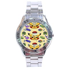 Pikachu Stainless Steel Analogue Watch by artworkshop