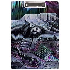 Cyberpunk Drama A4 Acrylic Clipboard by MRNStudios