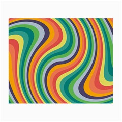 Swirl Twirl Rainbow Retro Small Glasses Cloth