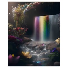 Waterfall Rainbow Drawstring Bag (small)