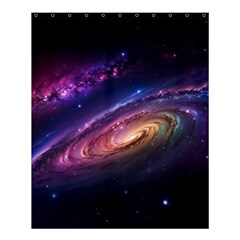 Universe Space Star Rainbow Shower Curtain 60  X 72  (medium)  by Ravend