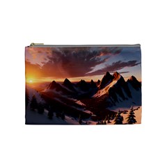 Landscape Mountains Nature Cosmetic Bag (medium)
