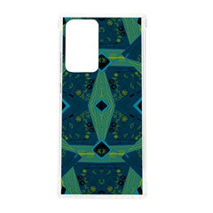 Mazipoodles Origami Chintz A - Navy Lime Blue Black Samsung Galaxy Note 20 Ultra Tpu Uv Case by Mazipoodles