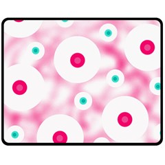 Wallpaper Pink Fleece Blanket (medium)