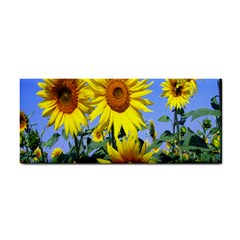 Sunflower Gift Hand Towel by artworkshop