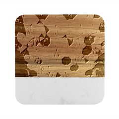 Umbrella Marble Wood Coaster (square) by artworkshop