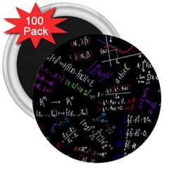 Mathematics  Physics Maths Math Pattern 3  Magnets (100 Pack) by Grandong