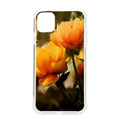 Yellow Butterfly Flower Iphone 11 Tpu Uv Print Case by artworkshop
