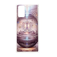 Cosmic Egg Sacred Geometry Art Samsung Galaxy Note 20 Tpu Uv Case by Grandong