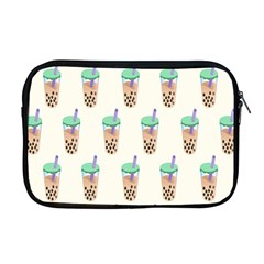 Cute Boba Apple Macbook Pro 17  Zipper Case by artworkshop