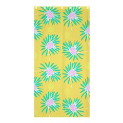 Mazipoodles Bold Daises Yellow Shower Curtain 36  X 72  (stall) 