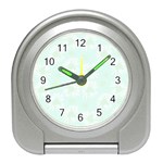 Mazipoodles Bold Daisies Spearmint Travel Alarm Clock