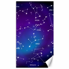 Realistic Night Sky With Constellations Canvas 40  X 72  by Cowasu