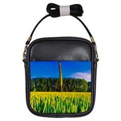 Different Grain Growth Field Girls Sling Bag