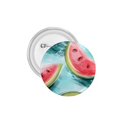 Watermelon Fruit Juicy Summer Heat 1 75  Buttons by uniart180623