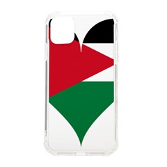 Heart-love-affection-jordan Iphone 11 Tpu Uv Print Case by Bedest