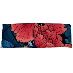 Flower Classic Japanese Art Body Pillow Case (dakimakura) by Cowasu