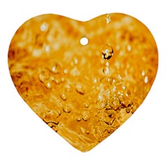 Water-gold Ornament (heart) by nateshop