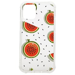 Seamless Background Pattern With Watermelon Slices Iphone 12 Mini Tpu Uv Print Case	 by pakminggu
