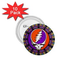 Gratefuldead Grateful Dead Pattern 1 75  Buttons (10 Pack) by Cowasu