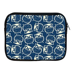 Cute Seamless Owl Background Pattern Apple Ipad 2/3/4 Zipper Cases