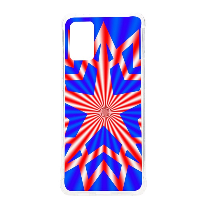 Star-explosion-burst-usa-red Samsung Galaxy S20Plus 6.7 Inch TPU UV Case