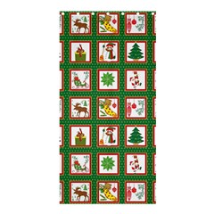 Christmas-paper-christmas-pattern Shower Curtain 36  X 72  (stall) 