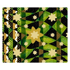 Background-batik 02 Two Sides Premium Plush Fleece Blanket (small) by nateshop