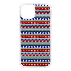 Christmas-color-stripes Pattern Iphone 13 Tpu Uv Print Case by Bedest