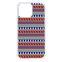 Christmas-color-stripes Pattern Iphone 13 Pro Max Tpu Uv Print Case by Bedest