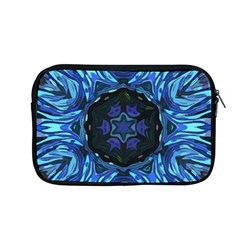 Background-blue-flower Apple Macbook Pro 13  Zipper Case