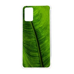 Green-leaf-plant-freshness-color Samsung Galaxy S20plus 6 7 Inch Tpu Uv Case by Bedest