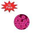 Cherry-blossoms-floral-design 1  Mini Buttons (10 pack) 