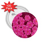 Cherry-blossoms-floral-design 2.25  Buttons (100 pack) 