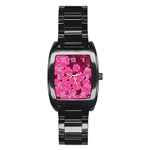 Cherry-blossoms-floral-design Stainless Steel Barrel Watch