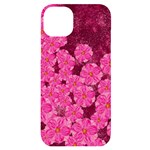 Cherry-blossoms-floral-design iPhone 14 Plus Black UV Print Case