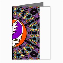 Gratefuldead Grateful Dead Pattern Greeting Cards (pkg Of 8) by Cowasu